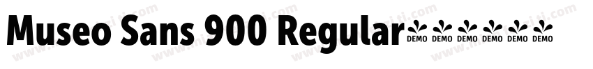 Museo Sans 900 Regular字体转换